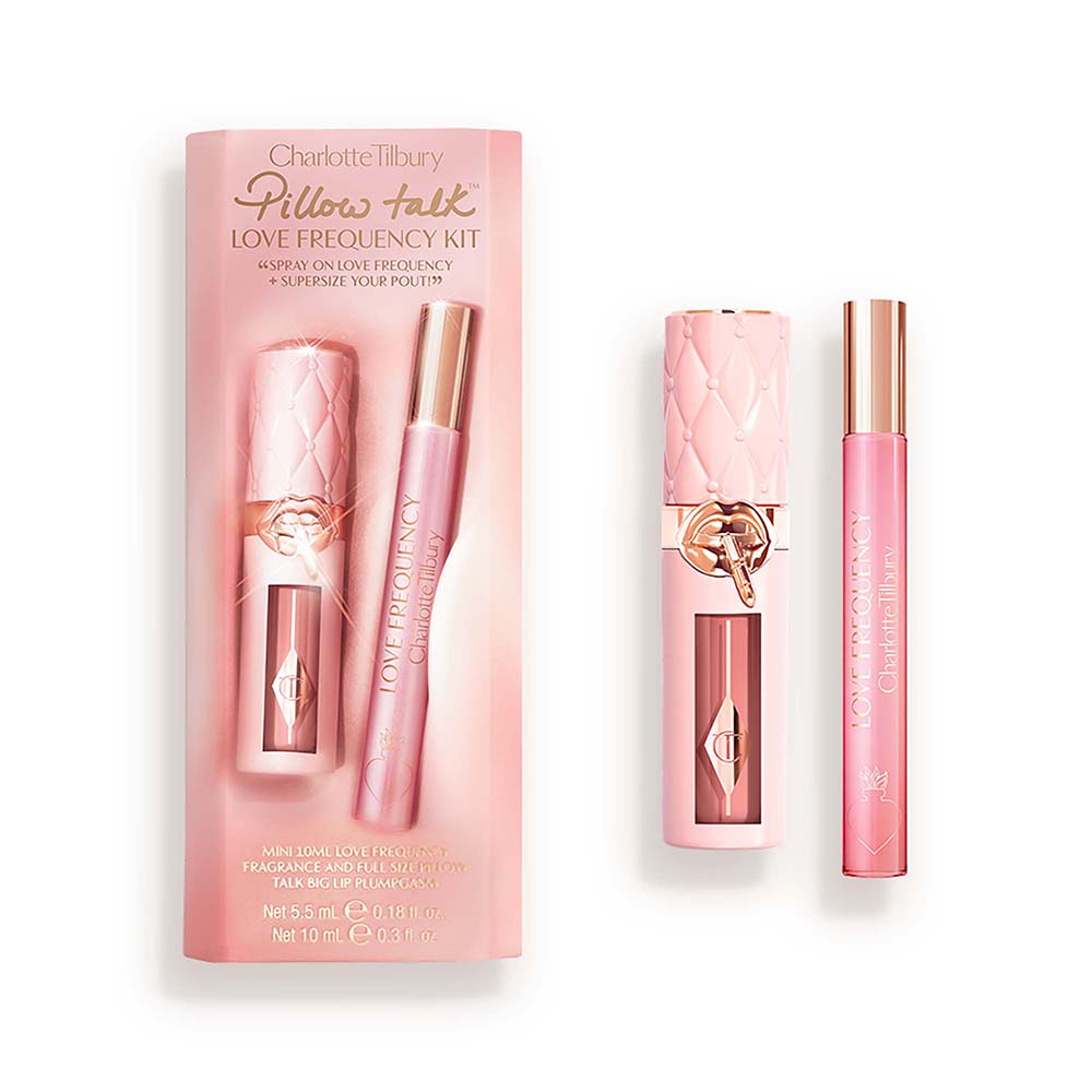 PILLOW TALK LOVE FREQUENCY KIT (SET DE FRAGANCIA Y LABIAL)